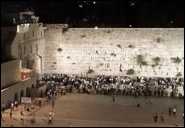 Jews commemorate the destruction of the first and second Temple at the Western Wall in Jerusalem's Old City.
